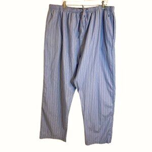 Polo Ralph Lauren Men's PJ Pants or Lounge Pants Elastic Waist Blue Gray, sz 3XL